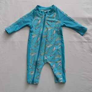 *Like New* Swimzip 0-6 Months Baby One-Piece Rash Guard